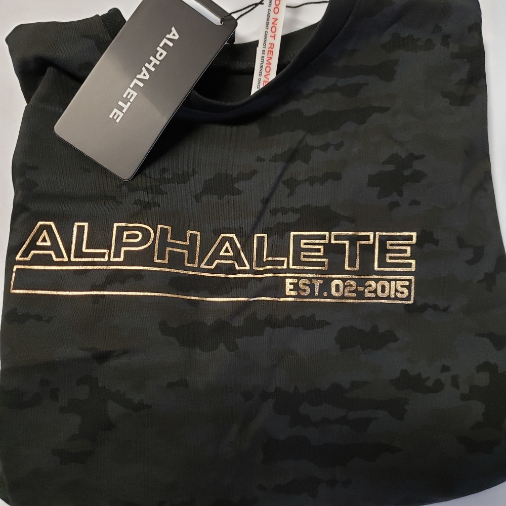 New alphalete long sleeve crop